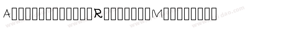 AnciantlahiruRegular-Mlyv字体转换