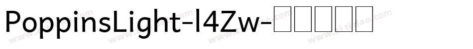 PoppinsLight-l4Zw字体转换