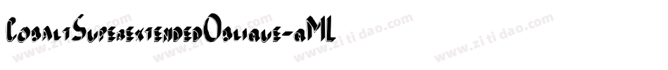 CobaltSuperextendedOblique-qMLq字体转换