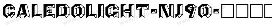 CaledoLight-nj9O字体转换