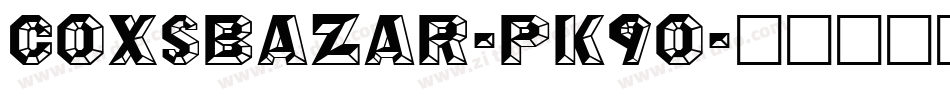 CoxsBazar-pK9O字体转换