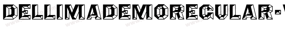 DellimademoRegular-vmg9O字体转换