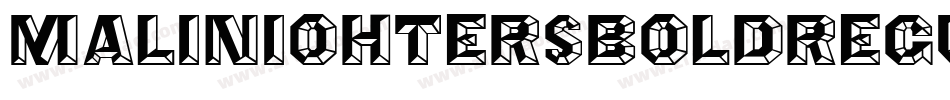 MaliniOhterSBoldRegular-q9o2字体转换