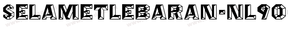 SelametLebaran-nl9O字体转换