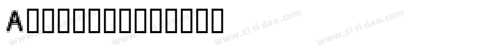 Angstrom字体转换