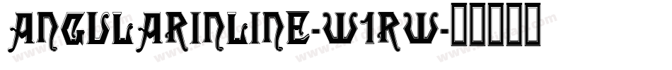 AngularInline-w1rw字体转换