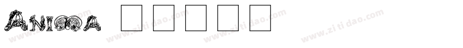 Anima字体转换