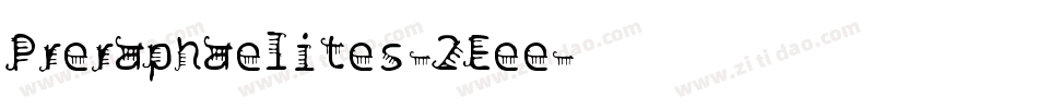 Preraphaelites-2Eee字体转换