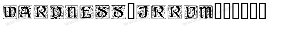 Wardness-JRRVm字体转换