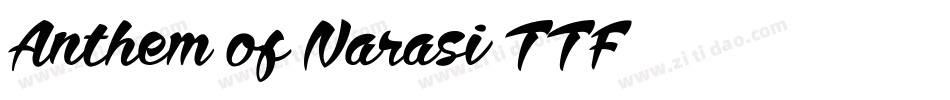 Anthem-of-Narasi-TTF-2字体转换