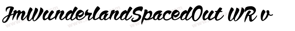 ImWunderlandSpacedOut-WR1v字体转换