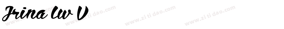 Irina-lw1V字体转换