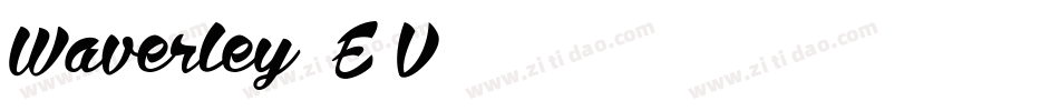 Waverley-5E1V字体转换