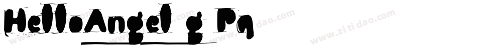 HelloAngel-g9Pq字体转换