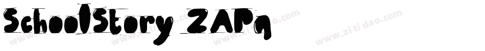 SchoolStory-ZAPq字体转换