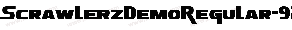 ScrawlerzDemoRegular-92d0字体转换