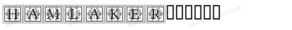 HamlakeR字体转换