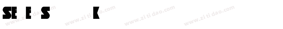 Se7enSins-a0K字体转换