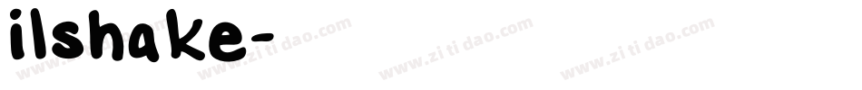 ilshake字体转换