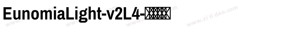EunomiaLight-v2L4字体转换