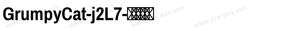 GrumpyCat-j2L7字体转换