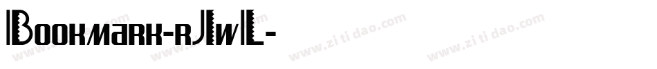 Bookmark-rJwL字体转换