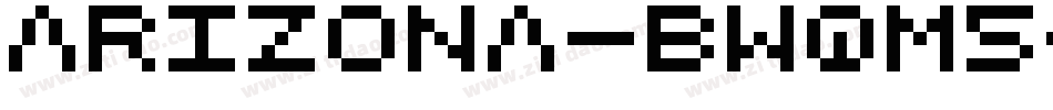 Arizona-BWqm5字体转换