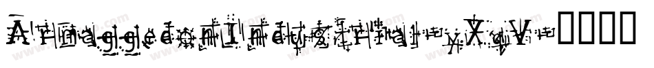 ArmaggedonIndustrial-yXqV字体转换
