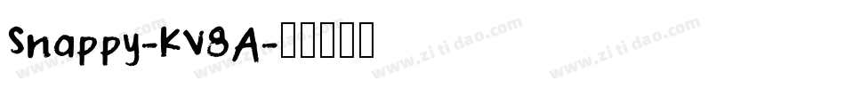 Snappy-KV8A字体转换 Snappy-KV8A字体转换