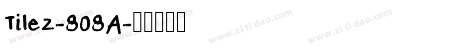 Tilez-8O8A字体转换 Tilez-8O8A字体转换