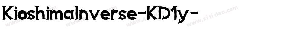 KioshimaInverse-KD1y字体转换