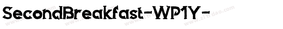 SecondBreakfast-WP1Y字体转换