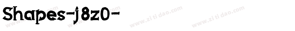 Shapes-j8z0字体转换 Shapes-j8z0字体转换