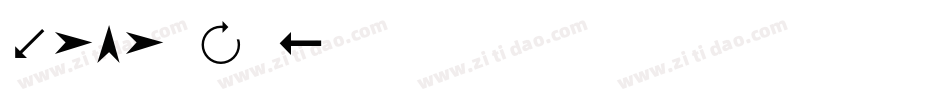 Naca-Z7B8字体转换