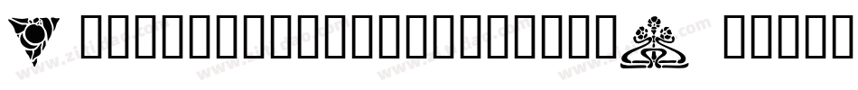 Artnoveaudecadente-6xXY字体转换