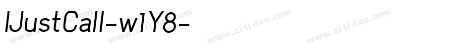 IJustCall-w1Y8字体转换