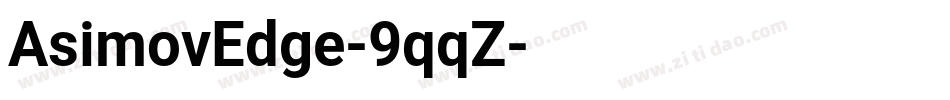 AsimovEdge-9qqZ字体转换