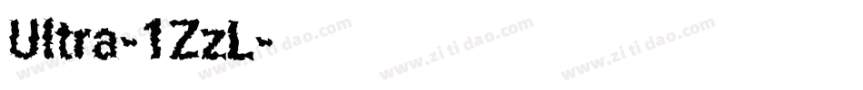 Ultra-1ZzL字体转换