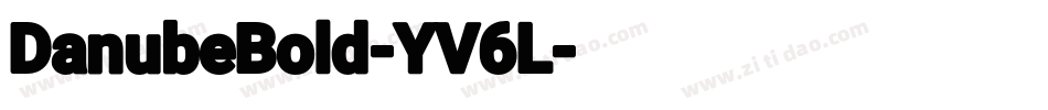 DanubeBold-YV6L字体转换