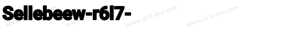 Sellebeew-r6l7字体转换 Sellebeew-r6l7字体转换