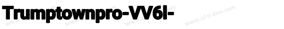 Trumptownpro-VV6l字体转换