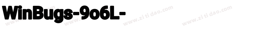 WinBugs-9o6L字体转换 WinBugs-9o6L字体转换