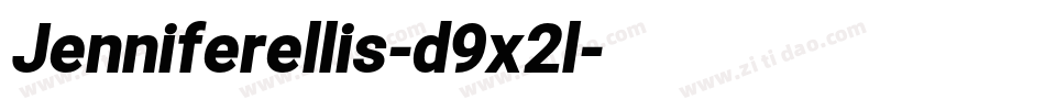 Jenniferellis-d9x2l字体转换 Jenniferellis-d9x2l字体转换