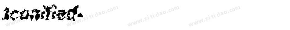 Iconified字体转换