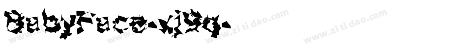BabyFace-xj9q字体转换