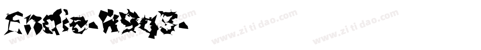 Endie-R9q3字体转换