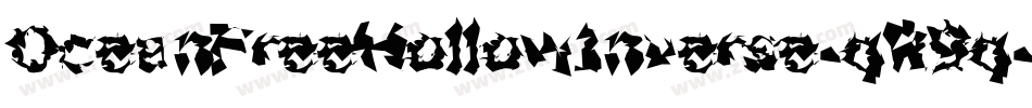 OceanFreeHollowInverse-qR9q字体转换 OceanFreeHollowInverse-qR9q字体转换