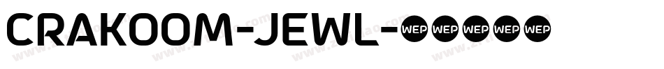Crakoom-jEWl字体转换
