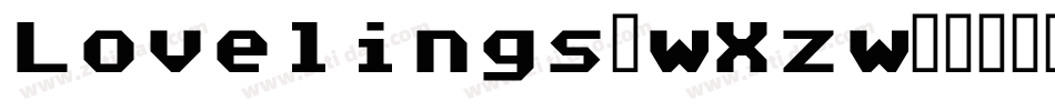 Lovelings-wXzw字体转换