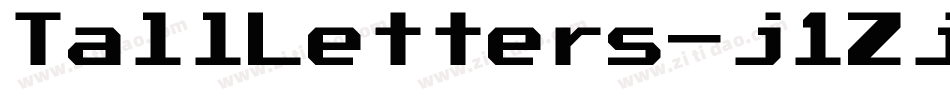 TallLetters-j1Zj字体转换
